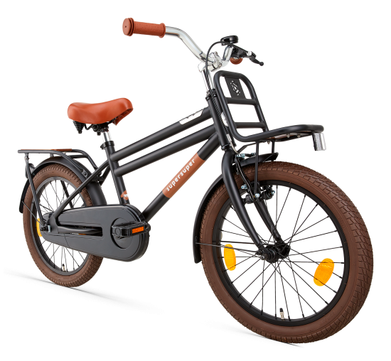 Jungenrad Cooper 18 Zoll matt schwarz